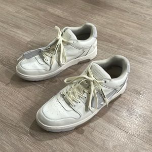 off white out of office white sneakers size 47 worn once comes in box